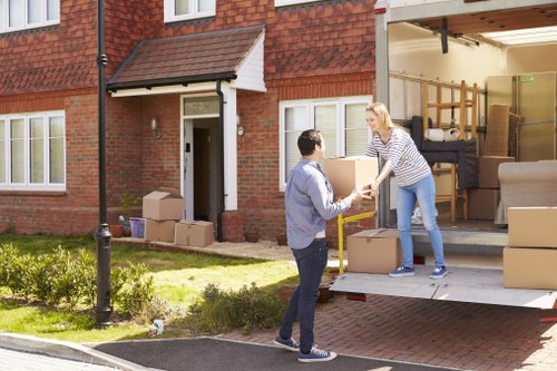 Local removals team planning a move in Kentishtown