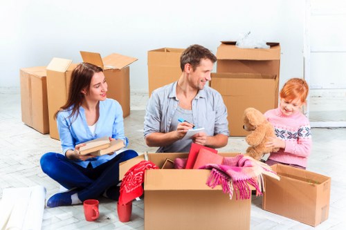 Careful furniture collection and delivery by a man and van team