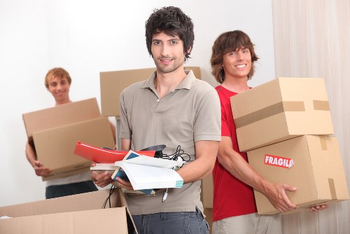 Commercial moving team supporting a business relocation in Kentishtown