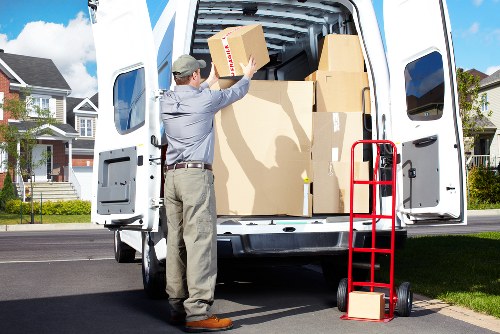Moving team planning access and loading for an office relocation