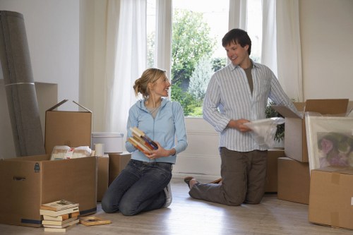 Residential removals support in Kentishtown streets