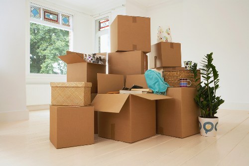 Commercial move with removal van in Kentishtown area